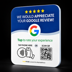 Google Review Plate