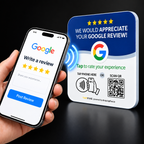 Google Review Plate