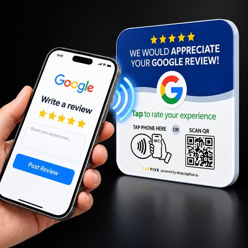 Google Review Plate