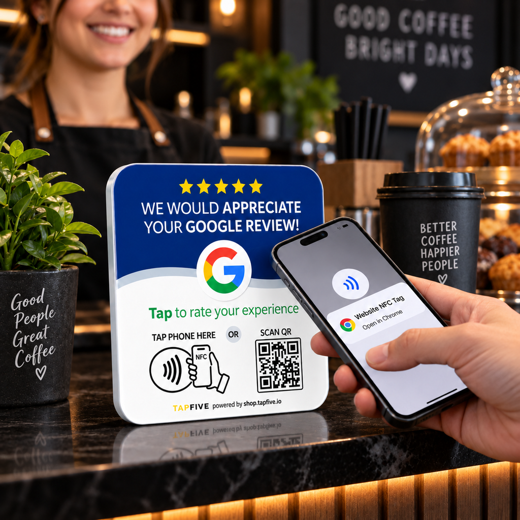 Google Review Plate